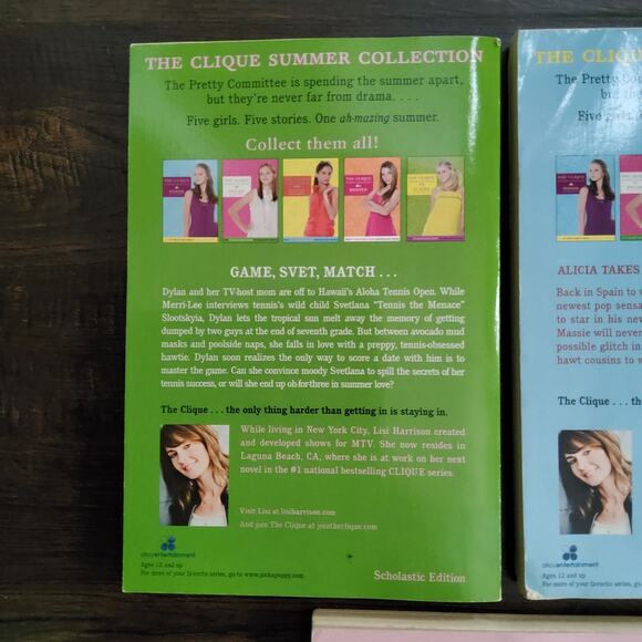 The Clique Summer Collection 5 Book Set by Lisi Harrison Five Girls Five Stories - Picture 12 of 12